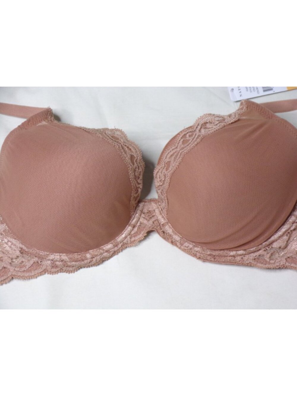 🆕 NATORI Feathers Underwire T-Shirt Plunge Bra 34DD Glow #730023 - Picture 7 of 10
